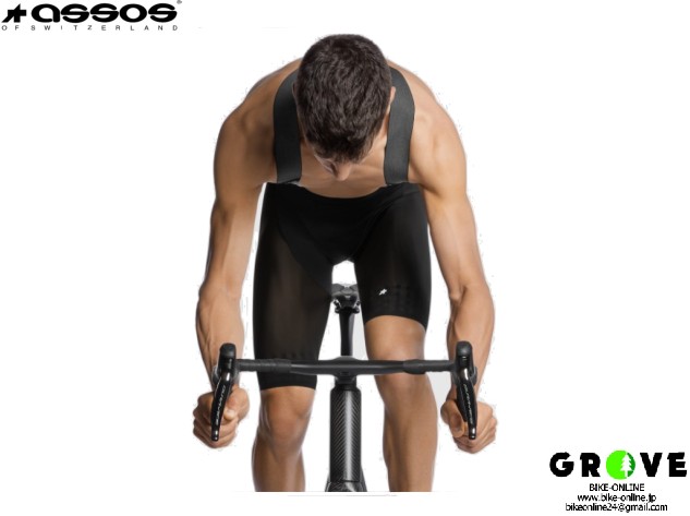 assos アソス ［ EQUIPE RSR Bib Shorts SuperLeger S9 ］Black サイズ