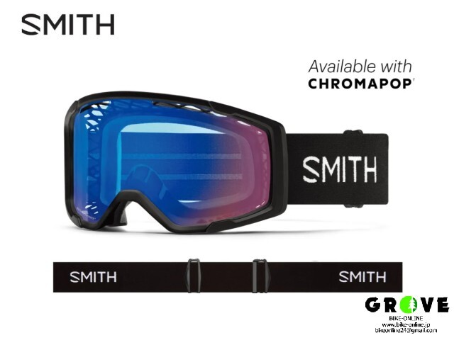 SMITH スミス [ Rhythm MTB Goggle ゴーグル ] Black - ContactRose Flash / Clear【 GROVE青葉台 】
