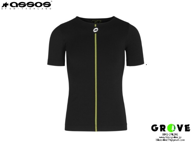 assos アソス 春秋用インナー ［ SKIN LAYERS SPRING FALL SHORTSLEEVE スプリングフォール］ 各サイズ 【 GROVE鎌倉 】