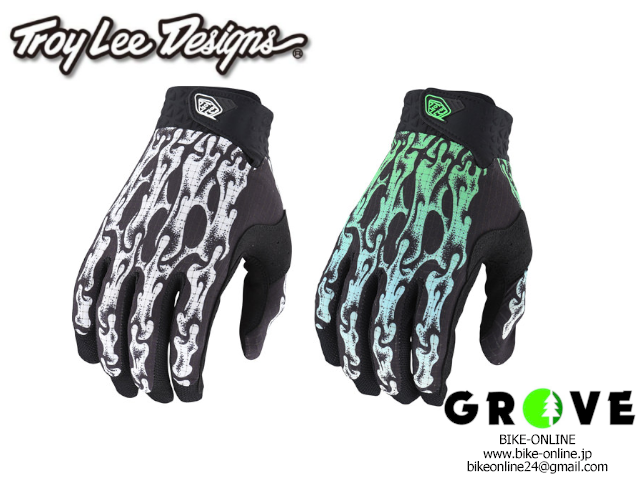 TroyLeeDesigns トロイリーデザインズ [ AIR GLOVE SLIME HANDS] BLACK