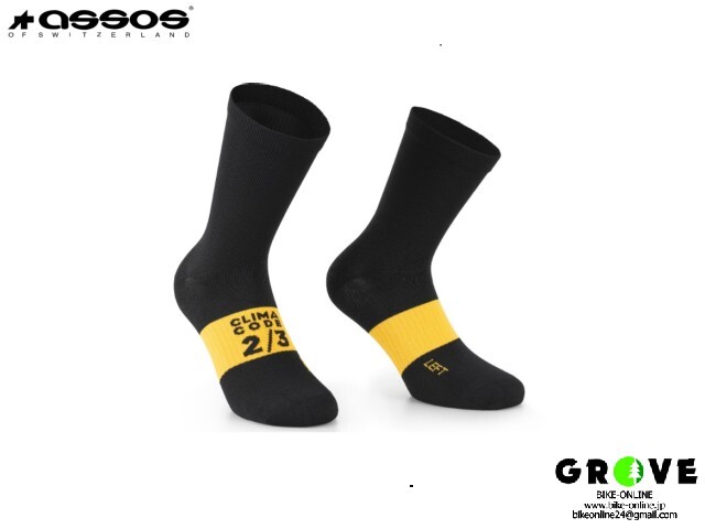 assos アソス 春秋用 ［ SPRING / FALL SOCKS EVO ］ サイズ 0 ( 22ｃｍ～24cm )【 GROVE鎌倉 】