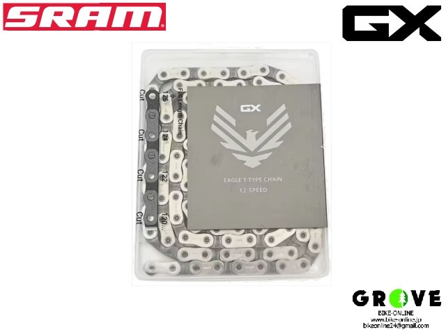 SRAM スラム ［ EAGLE T-TYPE CHAIN イーグルティータイプ チェーン