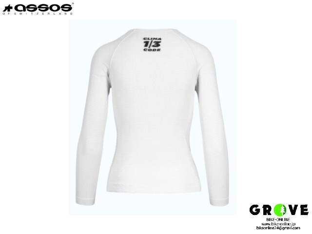 assos アソス ［ WOMEN'S Summer LongSleeve SkinLayer ］HolyWhite