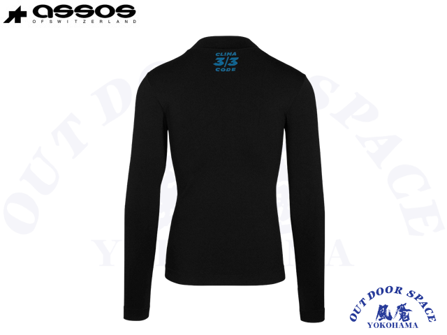 assos アソス ［ Winter LS Skin Layer ］blackSeries【 風魔横浜
