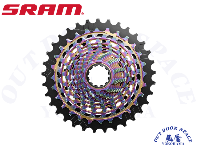 SRAM スラム ［ Cassette XG-1290 Rainbow E1］Red AXS E1/12速【 風魔横浜 】