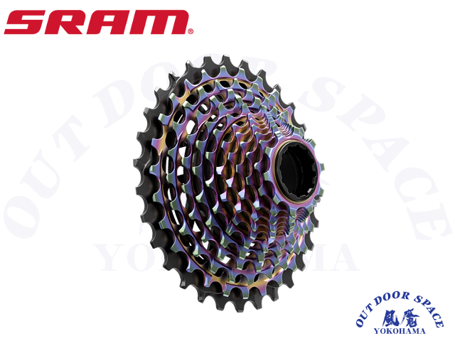 スラム XG-1290 カセット E1 12段 レインボー 002418150000-CS-XG-1290-E1-10-