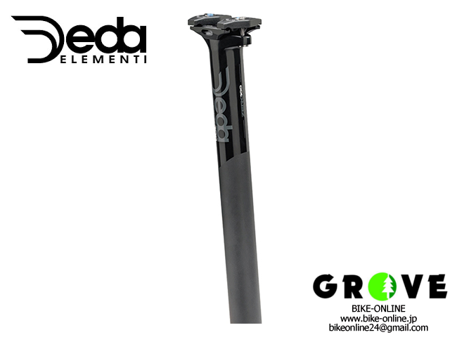 DEDA ELEMENTI デダ・エレメンティ［ ZERO100 0mm φ27.2 アルミニウムシートポスト ］ゼロ 100 0mmオフセット BOBカラー【 GROVE鎌倉 】