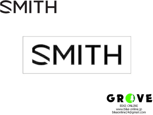SMITH スミス [ Logo Cutting Sticker 9cm ] ロゴステッカー 【 GROVE