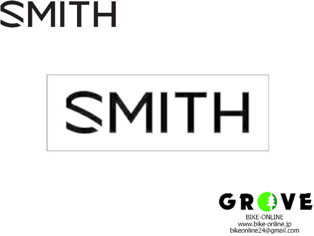 SMITH スミス [ Logo Cutting Sticker 9cm ] ロゴステッカー 【 GROVE青葉台 】