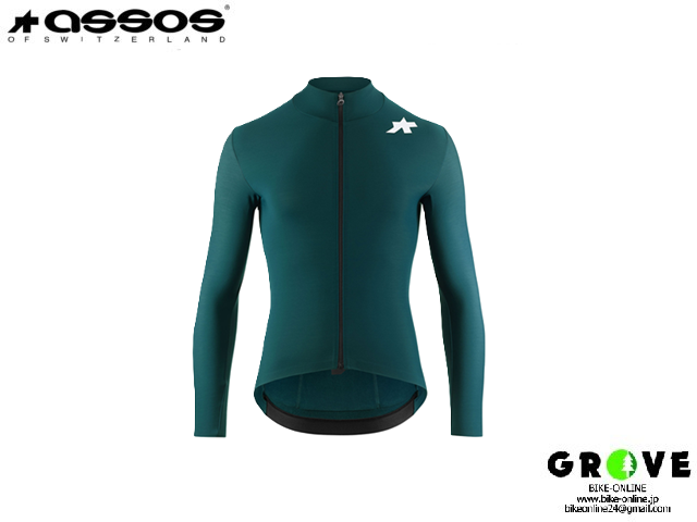 assos アソス [ MILLE GT Men's Spring Fall Jersey S11 ] Deep Petrol / Sサイズ【 GROVE青葉台 】