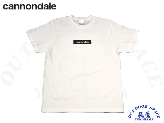 cannondale キャノンデール ［ Cotton Tee Ride on the Road White ］ロゴ入り コットンTシャツ/ユニセックス 【 風魔横浜 】
