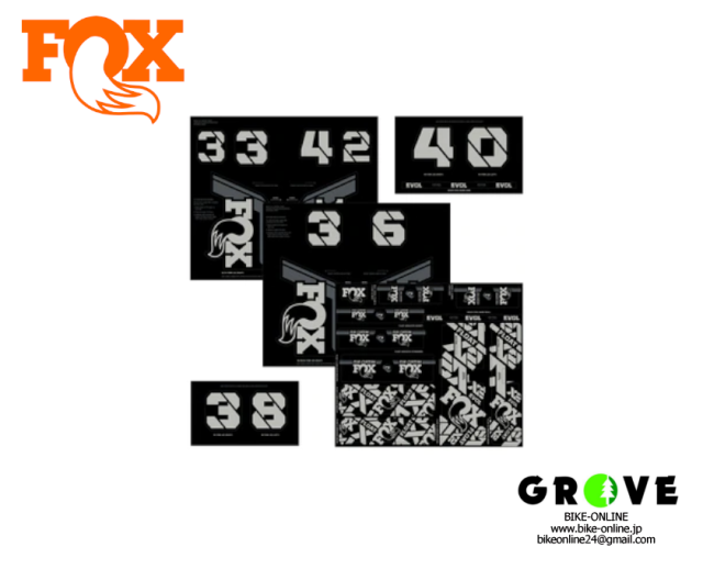 FOX RACING SHOX フォックス レーシング ショックス [ DECAL