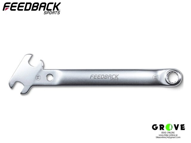 FeedBackSports フィードバックスポーツ ［ PEDAL WRENCH COMBO ペダルレンチコンボ ］15mm ペダルレンチ 【 GROVE鎌倉 】