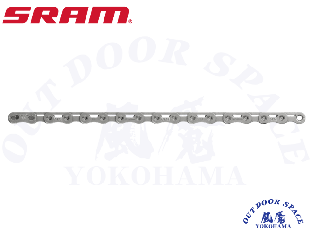 SRAM スラム ［ Chain Force AXS Flattop E1 Silver］12速ロード/13速グラベル用【 風魔横浜 】