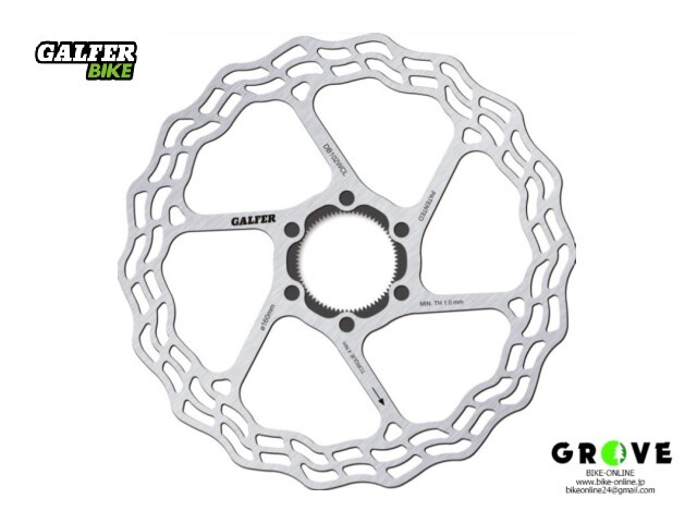 GALFER BIKE ガルファーバイク [CL DISC BRAKE ROTOR 1.8mm ROAD/GRAVEL用 ] センターロックディスクブレーキローター / ウェイブローター 【 GROVE青葉台 】