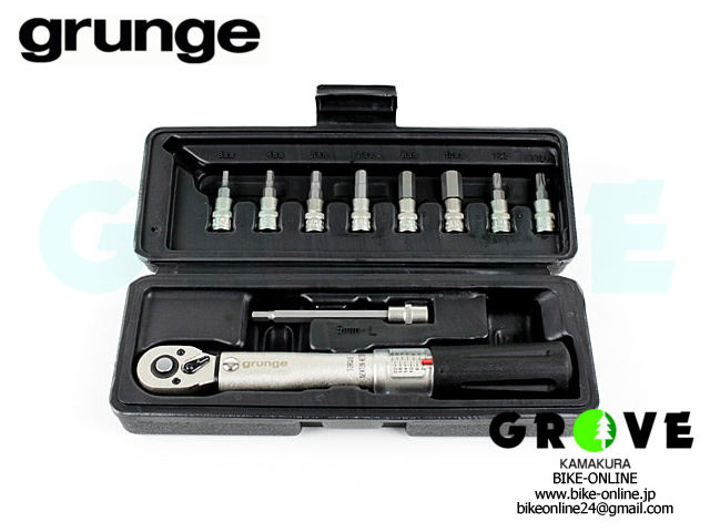 grunge グランジ [ コンパクトトルクレンチ ]  2-24Nm対応のトルクレンチ【 GROVE青葉台 】