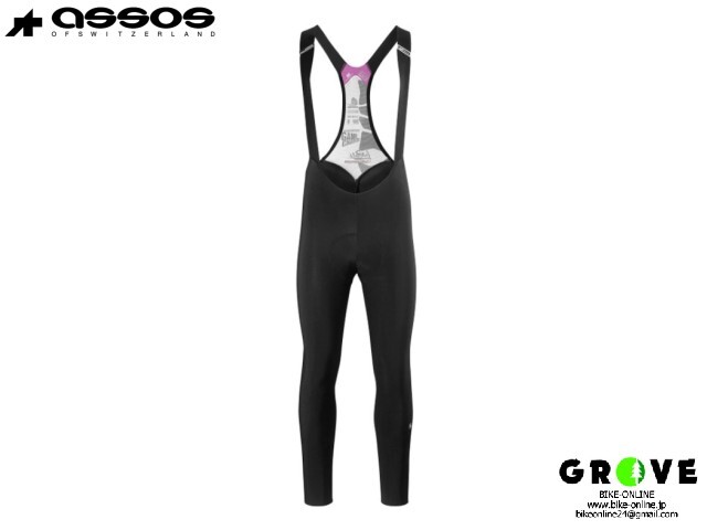 assos アソス 秋冬用 裏起毛 ［ habu Tights Mille s7 ハブタイツミレ S7 ］BLACK サイズ XS 【 GROVE鎌倉 】