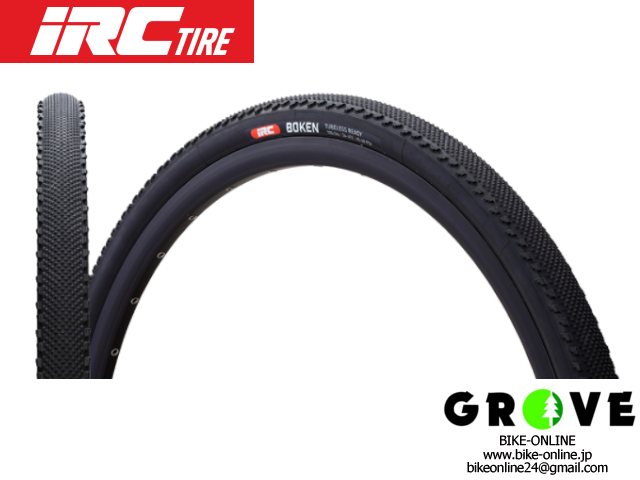 IRC アイアールシー[ BOKEN TUBELESS READY ] 700×40C 【GROVE青葉台】