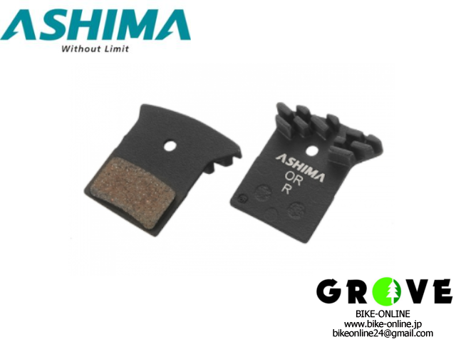 ASHIMA アシマ [ DISC BRAKE PAD ] AT0107-OR-A 【 GROVE青葉台