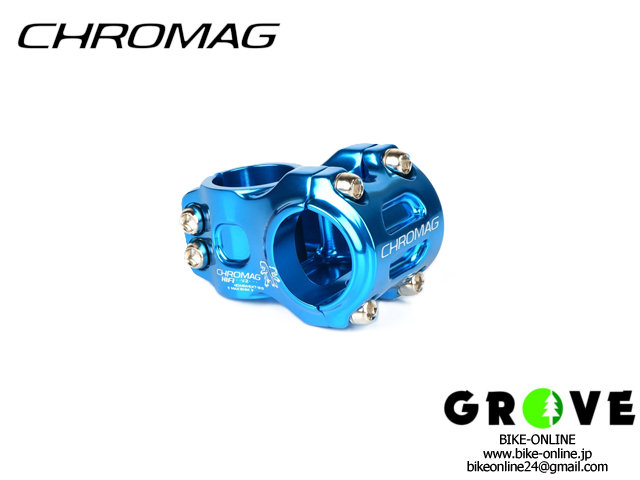 (新品)CHROMAG HI-FI ステム ブルー CHROMAG クロマグ ［ HiFi V2 Stem ］【 GROVE青葉台 】 BIKE-ONLINE