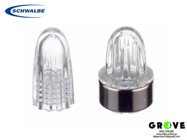 SCHWALBE シュワルベ ［ サイコン用マグネット バルブキャップ 仏式用 ］ 【 GROVE鎌倉 】