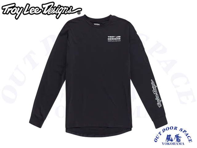 TroyLeeDesigns トロイリーデザインズ [ RUCKUS LONG SLEEVE RIDE TEE FACTORY - CARBON ] ロングスリーブ ライドT ファクトリー カーボン【風魔横浜】