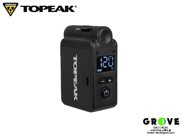 TOPEAK トピーク [E-BOOSTER DIGITAL E-ブースター デジタル] 電動ポンプ【GROVE青葉台】