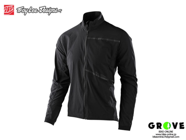 Troy Lee Designs トロイリーデザインズ [ SHUTTLE JACKET SOLID BLACK ] 【 GROVE青葉台 】