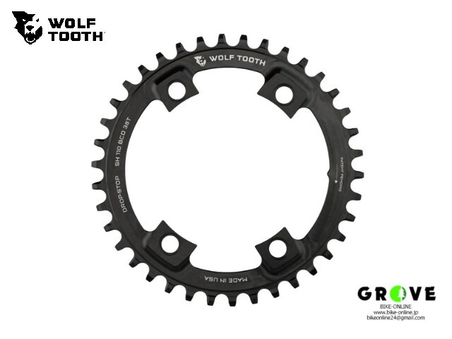 WOLFTOOTH ウルフトゥース [ 110PCD Shimano シマノ チェーンリング ] 42T 4アーム BLACK【 GROVE鎌倉 】