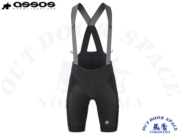 assos アソス ［ MILLE GTC Kiespanzer Bib Shorts C2 ］ blackSeries  Sサイズ 箱なし【 風魔横浜 】