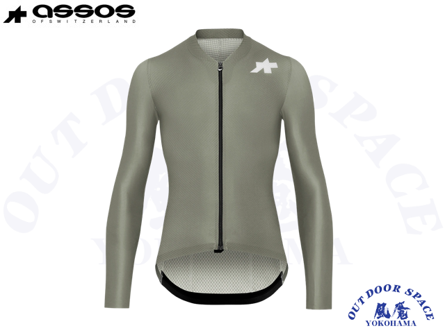 assos アソス  [ MILLE GT LS Jersey S11 EVO ]  Edge Green / Sサイズ【 風魔横浜 】