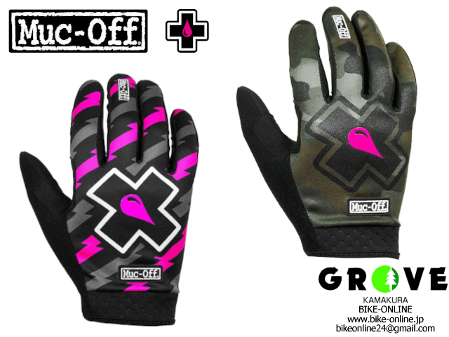 Muc-Off マックオフ [ MTB GLOVE ] 2色展開 【 GROVE鎌倉 】