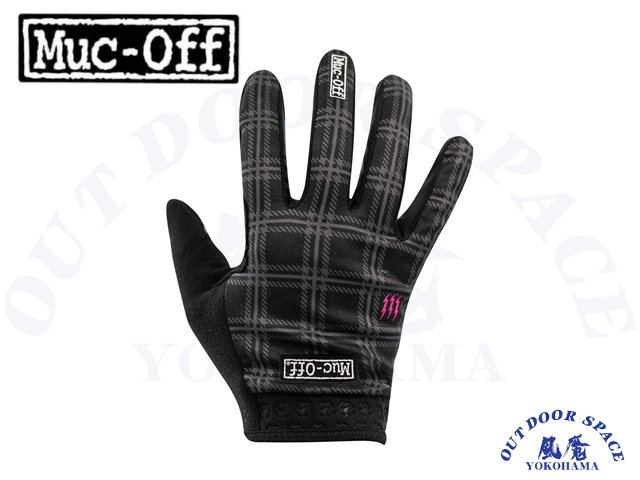 Muc-Off マックオフ [ RIDERS GLOVES TARTAN ] サイクリンググローブ/各サイズ 【 風魔横浜 】