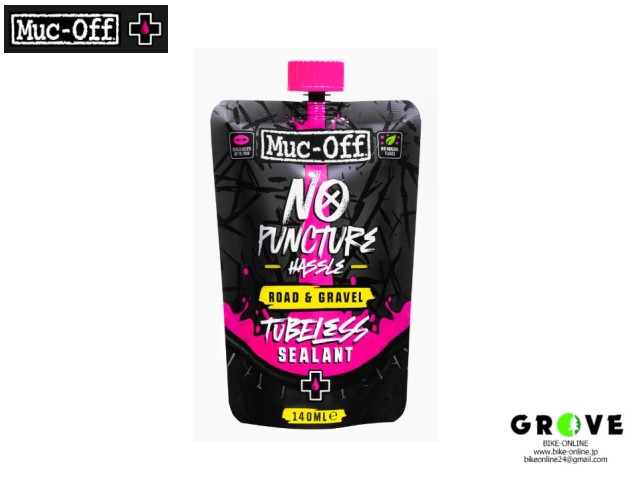 Muc-Off マックオフ [ ROAD & GRAVEL TUBELESS SEALANT ] 140ml チューブレスシーラント【 GROVE鎌倉 】