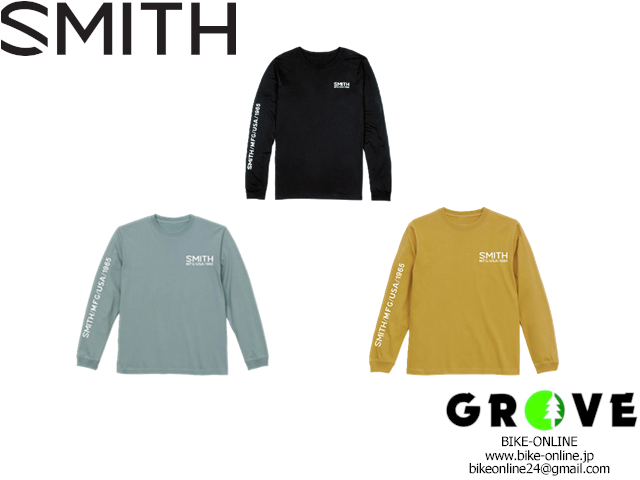 SMITH スミス [ISSUE LONG SLEEVE] イシュー ロングスリーブ【GROVE青葉台】