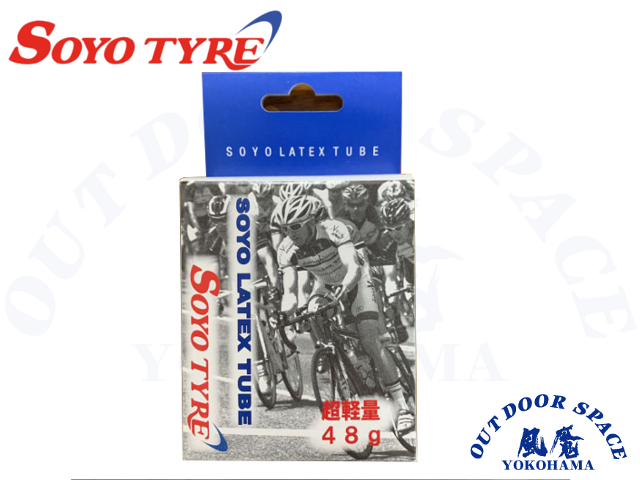 SOYO(ソーヨー) LATEXチューブ 700x23-25C 仏式 46mm ウエムラサイクルパーツインターネット店 / SOYO(ソーヨー