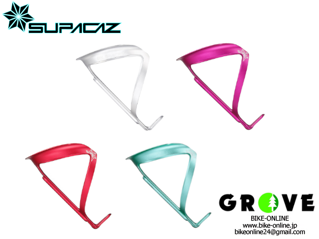 SUPACAZ スパカズ [ FLY CAGE ANODAIZD ] アルミ製ボトルケージ