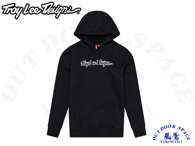TroyLeeDesigns トロイリーデザインズ ［ Pullover Hoodie Signature ］ Black 【 風魔横浜 】