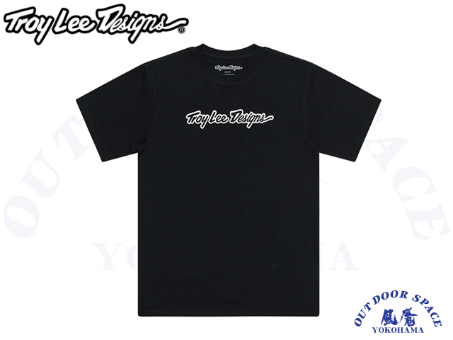 TroyLeeDesigns トロイリーデザインズ ［ Short Sleeve Tee Signature ］ Black 【 風魔横浜 】