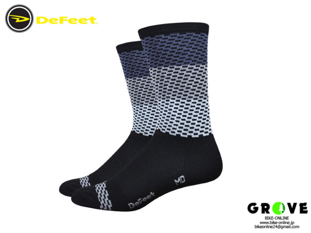 DeFeet デフィート［ AI CHARLEATONE6 ］ 速乾性ソックス グレイ Sサイズ 【 GROVE青葉台 】