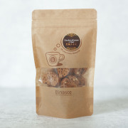 【Mサイズ】Biscotti ～zucchero di canna & noci～（沖縄黒糖＆クルミ）70g