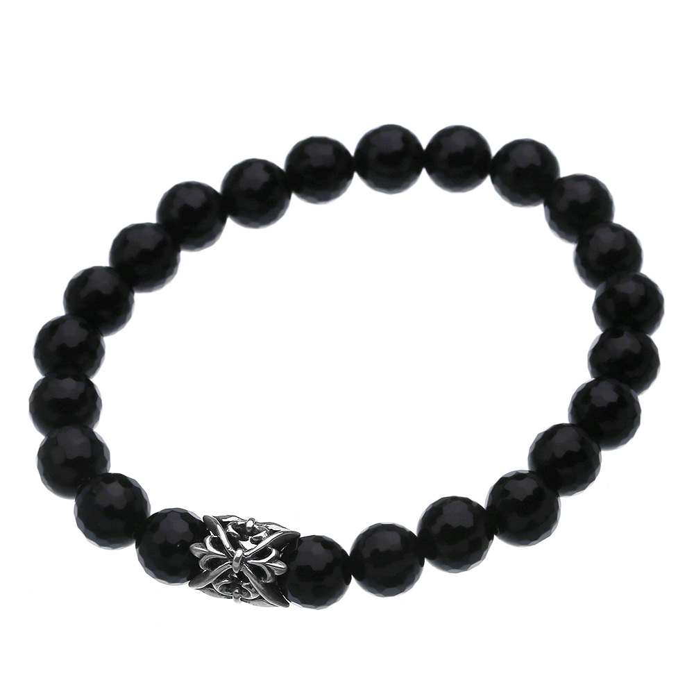 シルバー ブレスレット (bab-1012) シルバー アクセサリー 天然石 メンズ 男性[シルバーブレスレット]