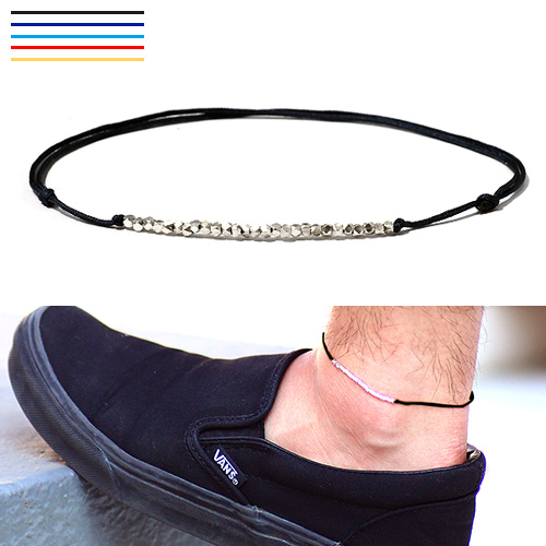 カラーナイロンコードアンクレット アンクレット