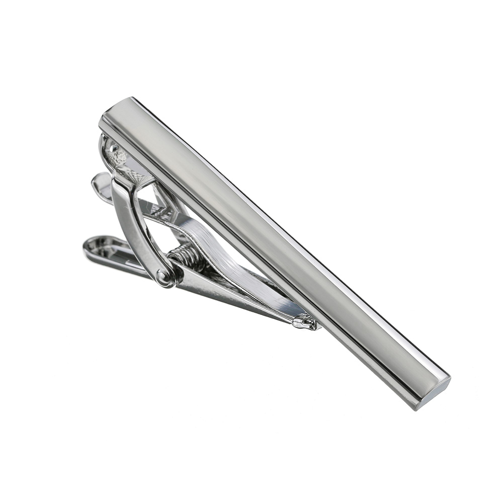 ネクタイピン シンプル ショート ネクタイピン メンズ アクセサリー クリップ タイピン 結婚式 入学 卒業 就職 祝い パーティー ナロータイ 短い 短め