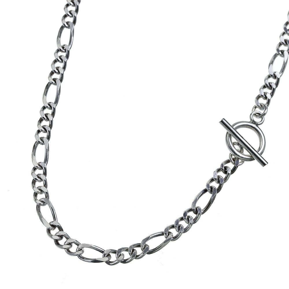 マンテル フィガロ チェーン ネックレス 50cm ネックレス フィガロチェーン [シルバーチェーン]