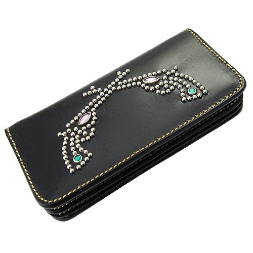 スタッドガン レザー ウォレット 牛革財布 [レザー]