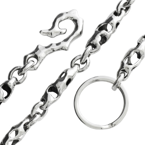 ドリフトウッド ウォレットチェーン シルバー アクセサリー [シルバーウォレットチェーン]