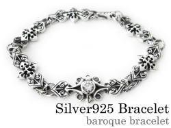 バロック ブレスレット シルバー [シルバーブレスレット]