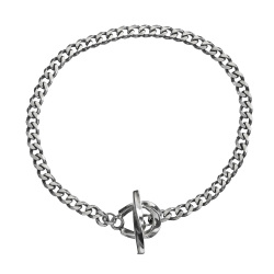 ツイスト ホースシュー 喜平チェーン ブレスレット シルバー925 アクセサリー ブレスレット メンズ マンテル 馬蹄 ねじれ ねじり おしゃれ [シルバーブレスレット]