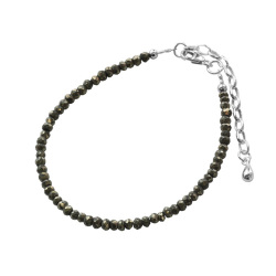 パイライトストーン ブレスレット 天然石